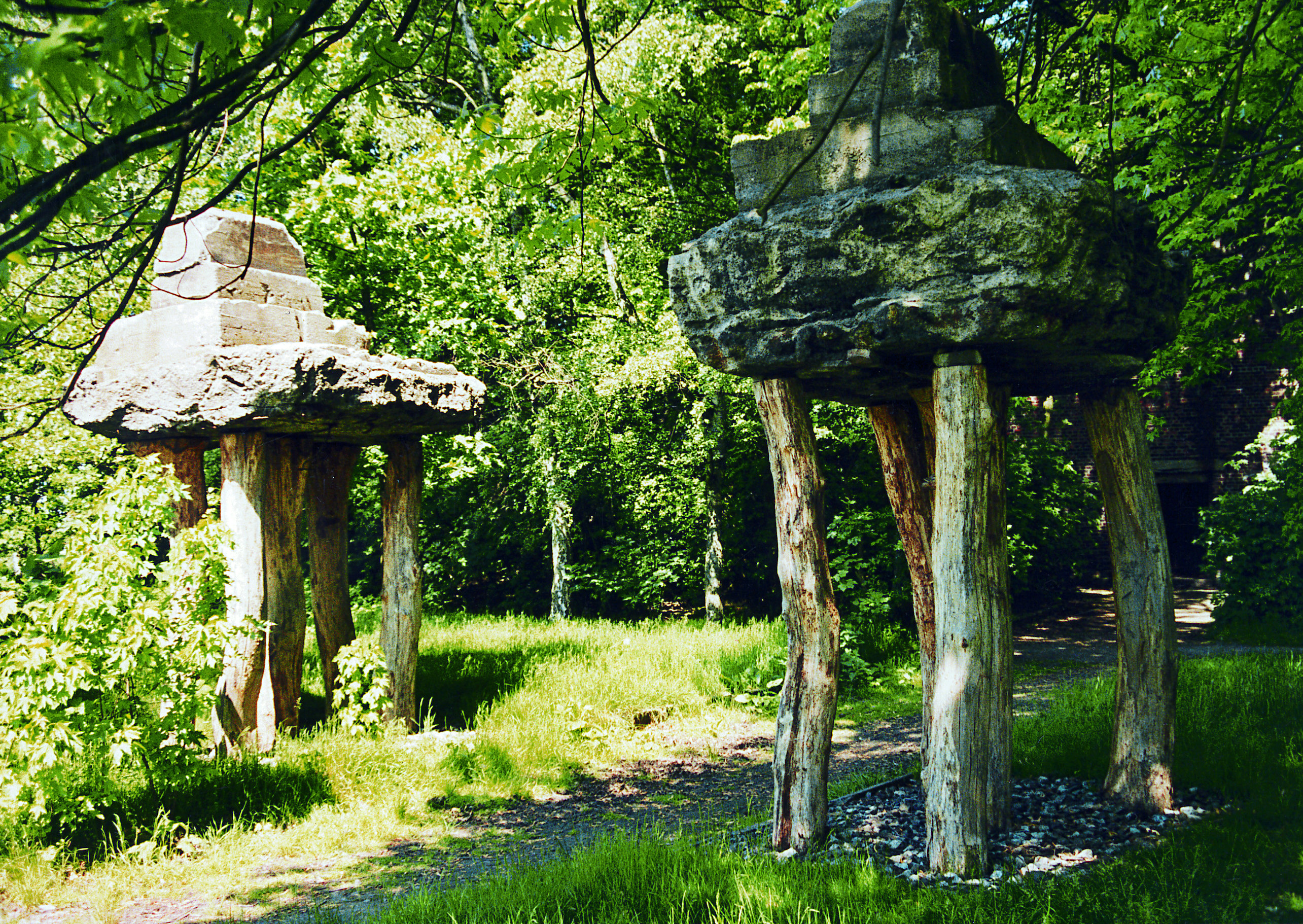 rheinelbe sculpture woods, herman prigann, photo annette berger